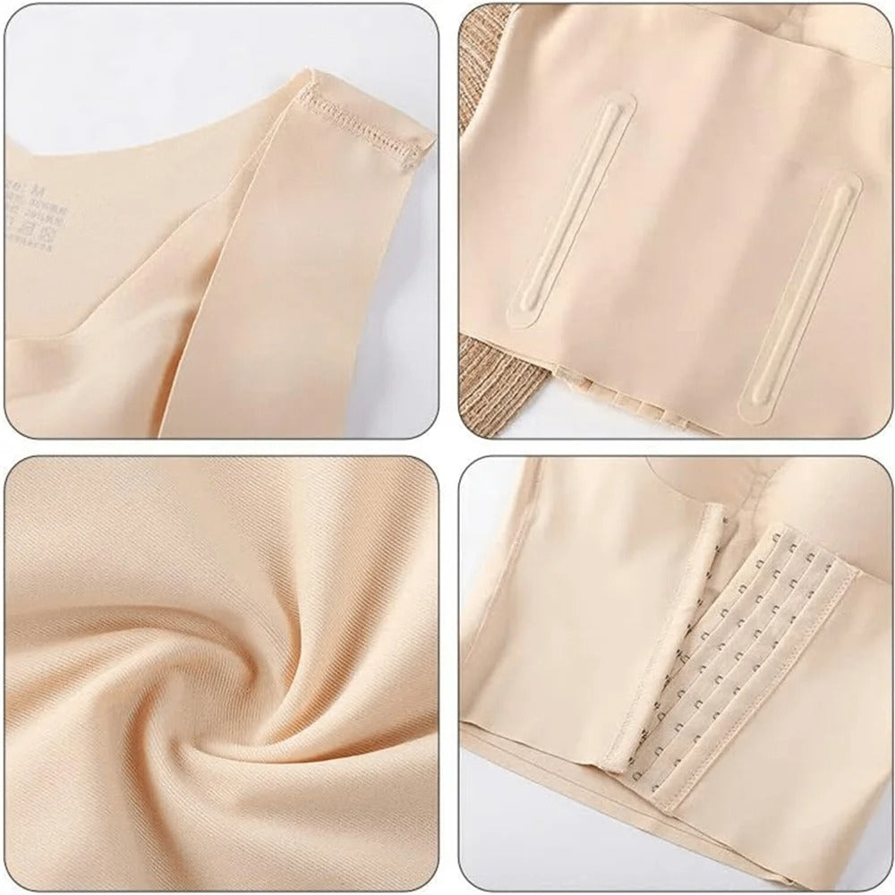3-in-1 Shaping Vest with Back Support And Built-In Bra