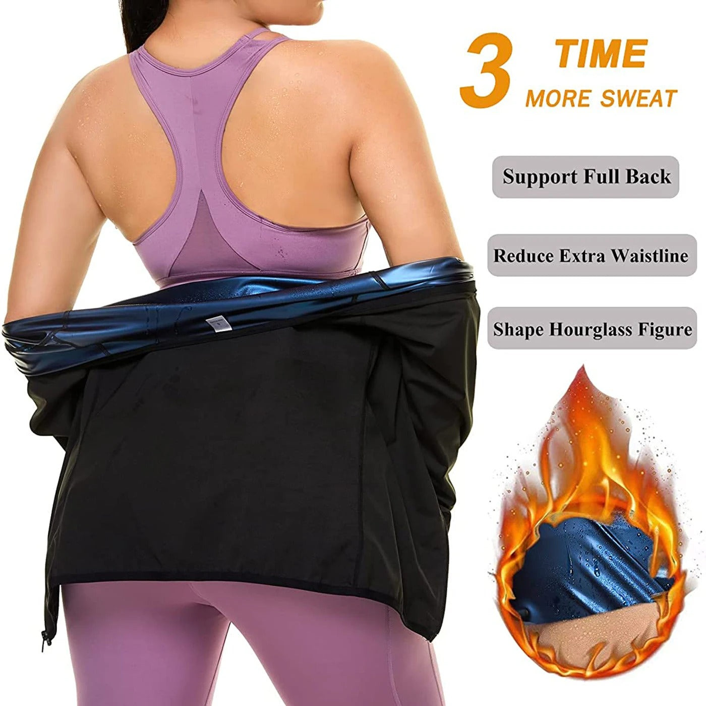 Sauna Sweat Bodyshaper - Long Sleeve