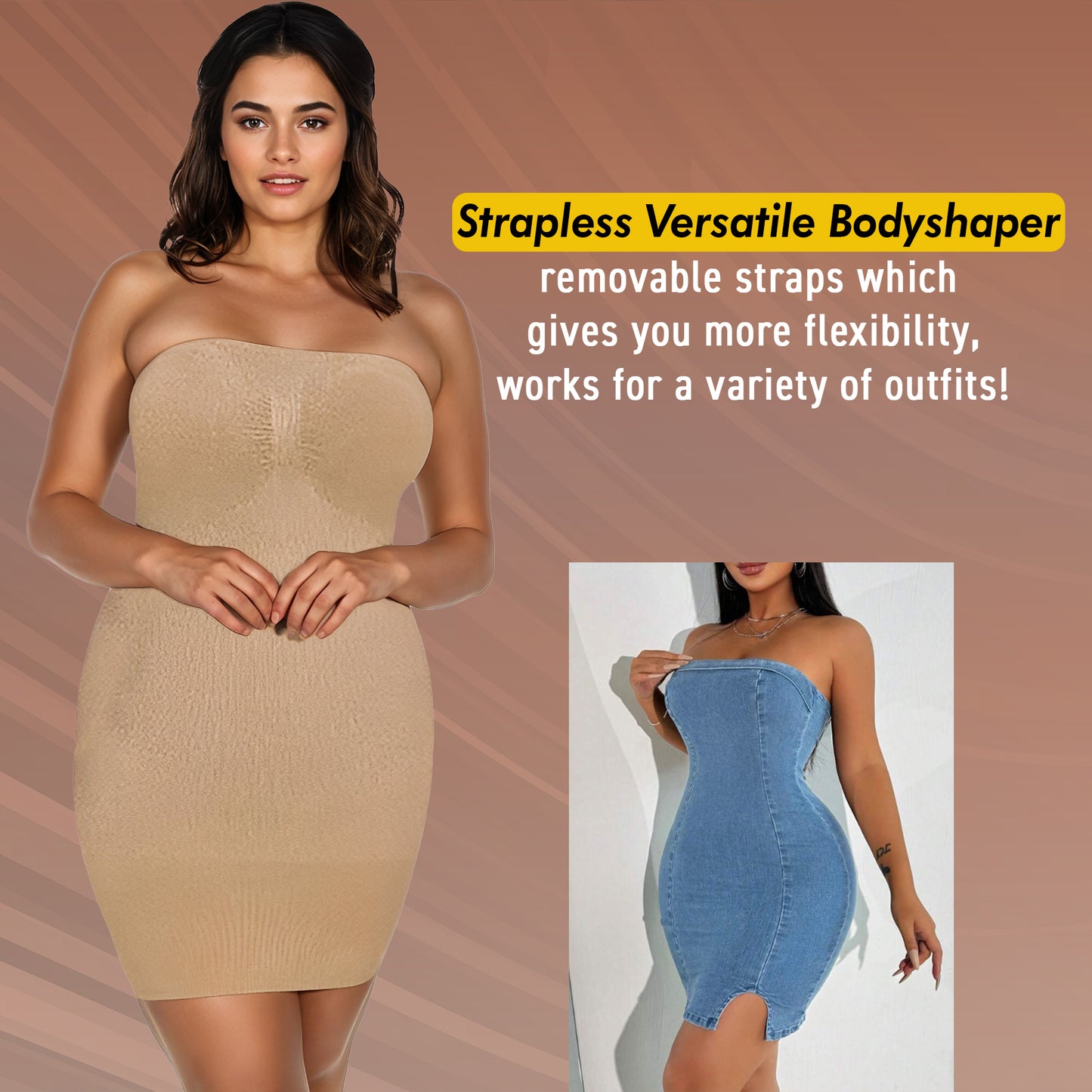 From Dresses to Tops: The Versatile Strapless Bodyshaper You Need