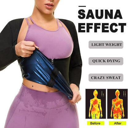 Sauna Sweat Bodyshaper - Long Sleeve