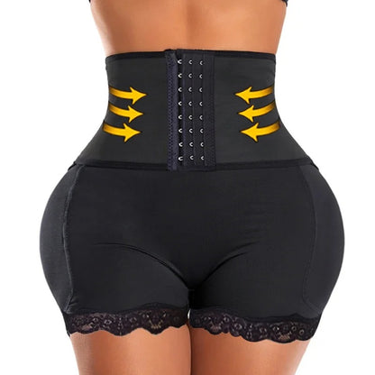 Padded Underwear With Tummy Control (Optional Hip Padding)