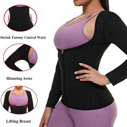 Sauna Sweat Bodyshaper - Long Sleeve